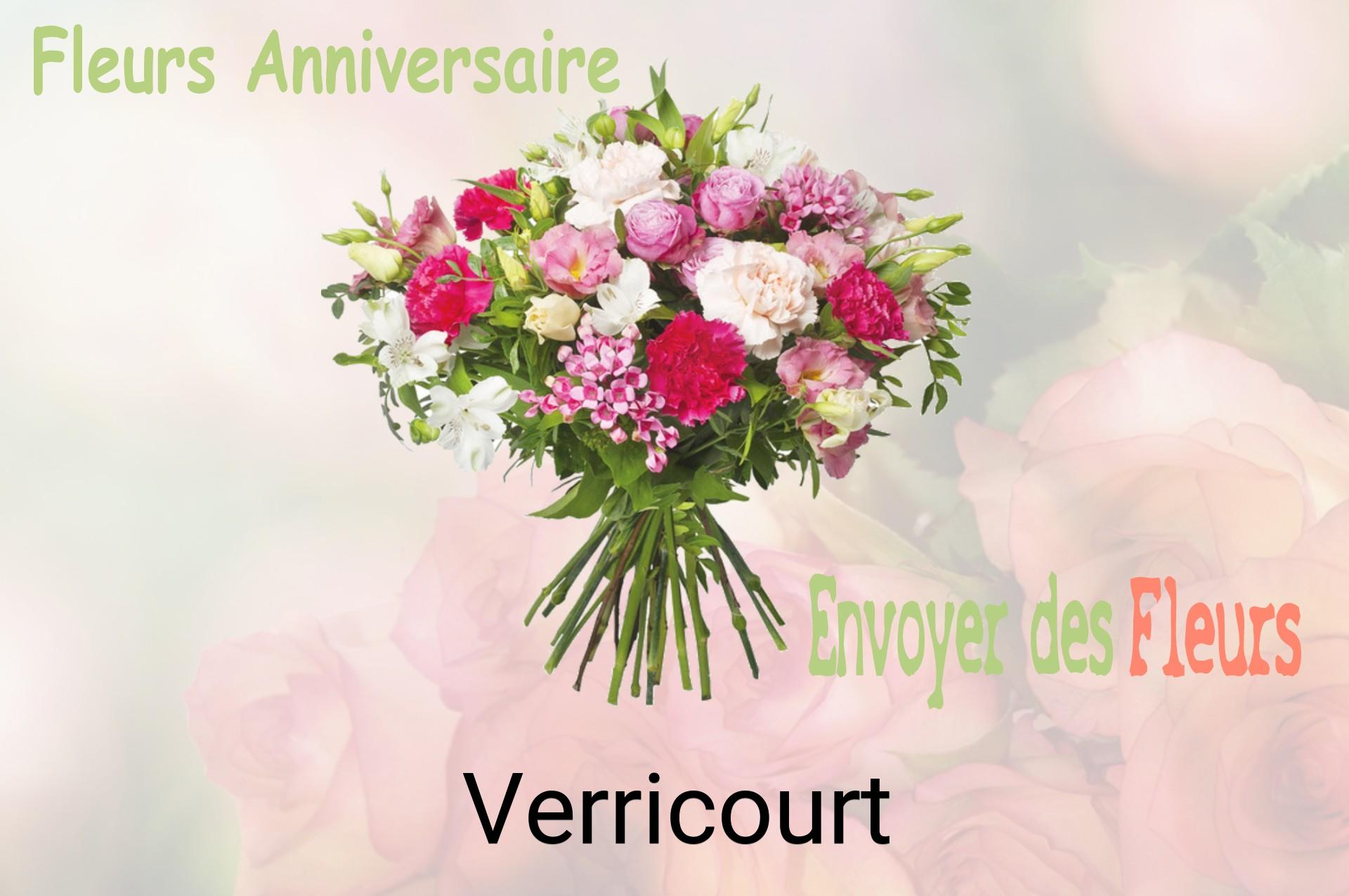 Bouquet de fleurs d’anniversaire livré à Verricourt