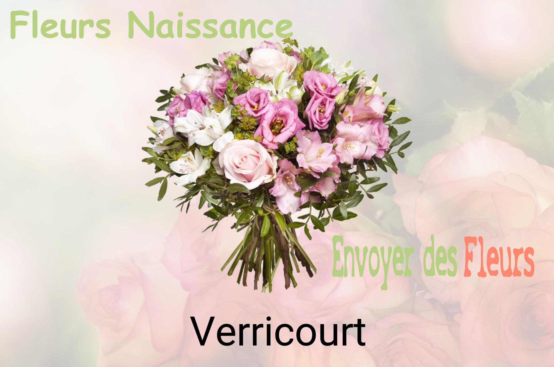 Bouquet de fleurs de naissance livré à Verricourt